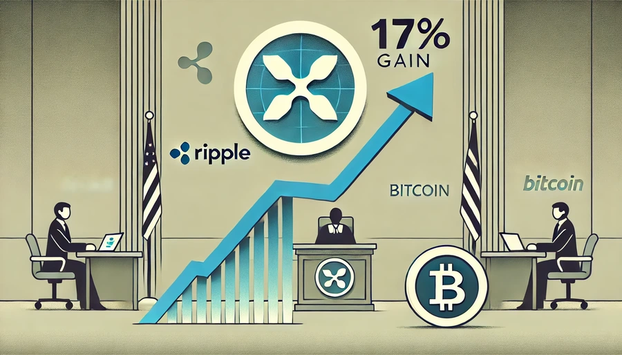 Ξεπερνώντας τα κέρδη του Bitcoin, το XRP εκτοξεύεται κατά 17% καθώς κλείνει η υπόθεση Ripple-SEC