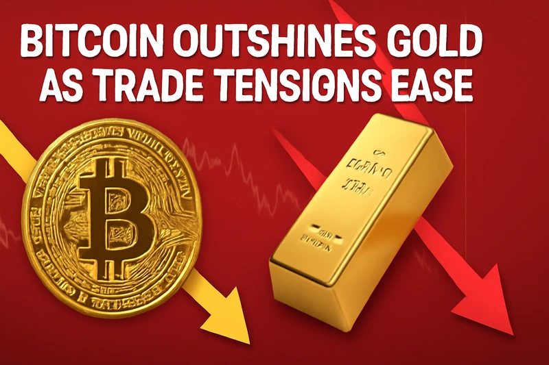 Το Bitcoin ξεπερνά το χρυσό καθώς οι εμπορικές εντάσεις χαλαρώνουν