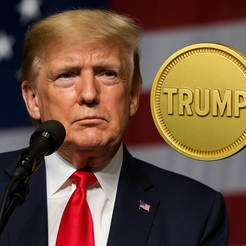 Ο Ντόναλντ Τραμπ μιλάει για τα κέρδη από το token $TRUMP